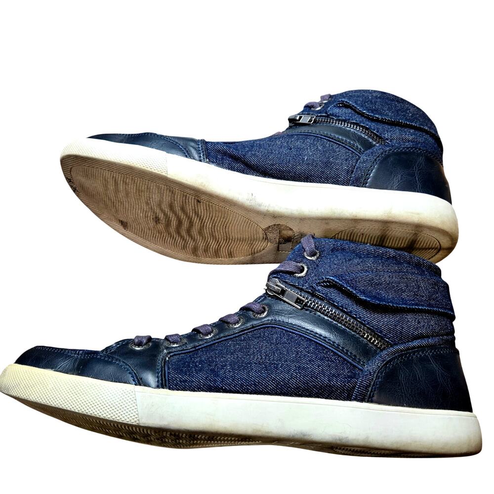 GUESS Size 10.5 Women's Blue Athletic Tennis Sneaker Shoes